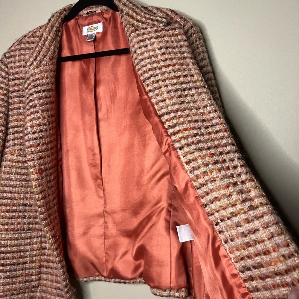 Talbots Multicolor Tweed Jacket - Picture 10 of 15